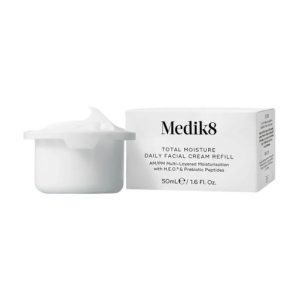 Medik8 Total Moisture Refill Daily Facial Cream, змінний флакон щоденного зволожуючого крему, 50 мл